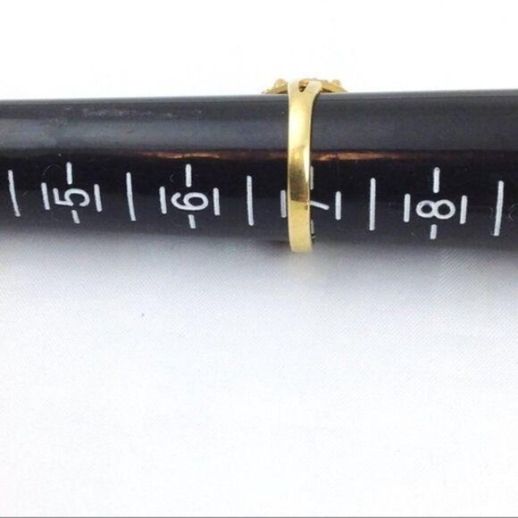 Faceted Pale Pink‎ Kunzite Cocktail Ring Set in Gold Tone Sterling Silver - 7 - Picture 9 of 16